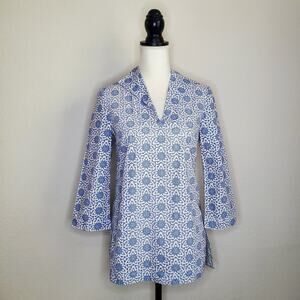 Tory Burch Gretchen Eyelet Tunic Top 2